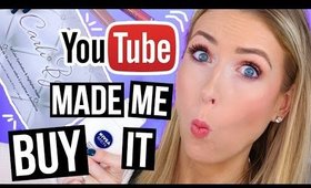 YouTube Made Me Buy it! || HYPED Makeup: Was it Worth it?!