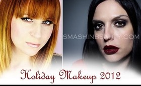 Holiday look 2012 (Christmas makeup with Smashinbeauty)