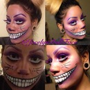Cheshire Alice in wonderland makeup