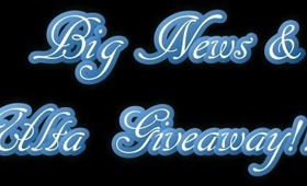 Big News & Ulta Giveaway!!!