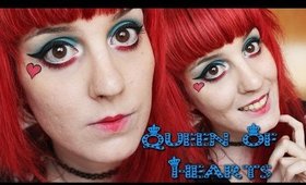 Queen Of Hearts Dramatic Makeup / Maquillaje Dramatico Reina de Corazones