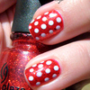 Minnie Mouse Nails