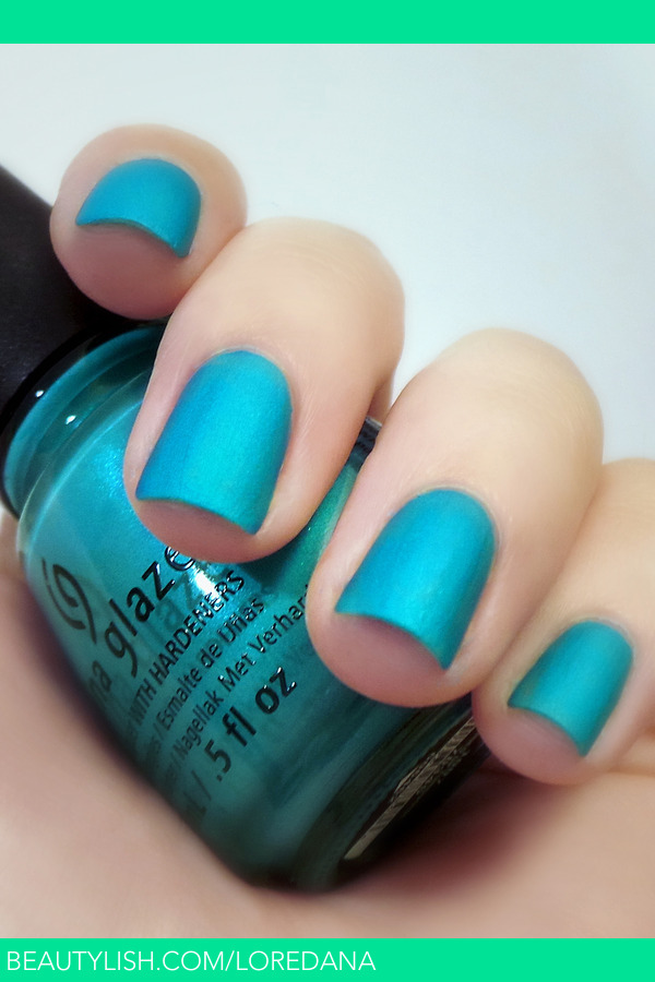 China Glaze Turned Up Turquoise | Loredana E.'s (loredana) Photo ...