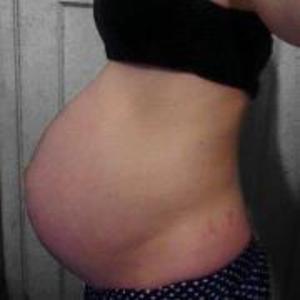 18.O4.12' 36 weeks 2 days pregnant with my baby boy ♥