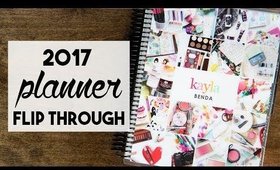 2017 Planner Flip Through