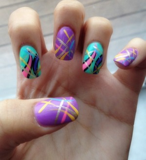 Easter colors :) my nails!