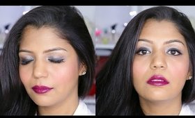 Winter Berry Lips Get Ready With Me Hair & Makeup Tutorial | SuperPrincessjo