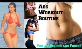 Ab Workout Routine for Curves + Hourglass Figure ♡ At Home