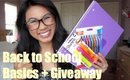 Back to School Basics + Giveaway | Daisylove03