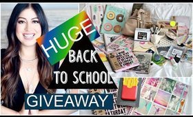 HUGE BACK TO SCHOOL Supplies Haul GIVEAWAY