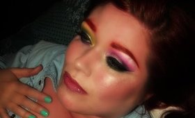 Two-Tone Summer Festival Make Up
