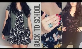 4 Back to School Outfits for College