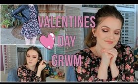 GRWM | Valentines Day 2018 ~ Outfit, Makeup, & Hair! :)