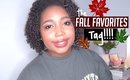THE FALL FAVORITES TAG! | by: Jaclyn Hill | Jessica Chanell