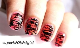 Spun Sugar Nails ✦ No Tools! ✦ Toothpick Nail Art Designs How To Do (Prachi Agarwal Nail Art)