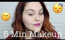 Lazy Girl Makeup!! 5 Minute Makeup Collab