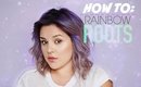 HOW TO: RAINBOW ROOTS ( PASTEL HAIR ) | KAZ IN LOVE