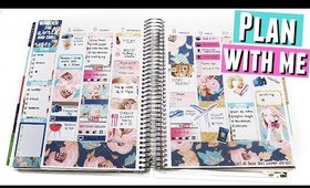 PWM: WANDERLUST TRAVEL Plan With Me | Erin Condren Life Planner Weekly Spread #70