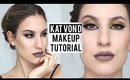 One Brand Makeup Tutorial: KAT VON D | Graphic Eyeliner + Gold Lids | JamiePaigeBeauty