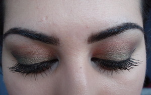 Really quick & simple eye using a Sleek palette!