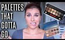 Makeup Declutter: Eyeshadow Palettes Edition | Bailey B.