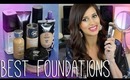 BEST FOUNDATIONS! - High End & Drugstore!