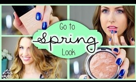 Get Ready with Me ♥ Go To Spring Look w/MakeupbyAlli!