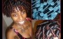 Sponge Rollers on Natural Hair Tutorial (THE BLACK SHIRLEY TEMPLE)