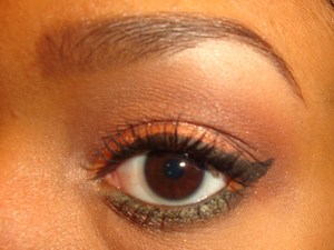 Bronze & Brown, with a touch of green 