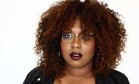 Auburn Moxy || Ombre on curly hair ft Dy Hair Peruvian Deep Curly