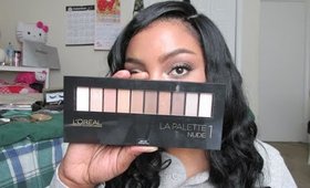 La Palette Nude 1 by l'oreal review