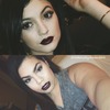 Kylie Jenner Makeup Tutorial | Goth Vampy Lips