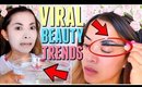 WEIRD VIRAL Beauty and Makeup Trends Tested!