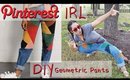 DIY Geometric Pants