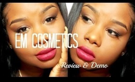 Em cosmetics Review & Demo ♥  For women of color