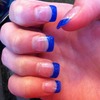 Got my nails done 4 school!