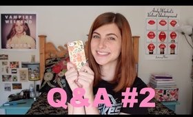 Q&A #2: Eyebrows, College (again), and Instagram | ScarlettHeartsMakeup