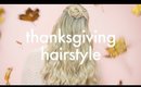 Thanksgiving Hairstyle | Milk + Blush Hair Extensions