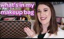 WHAT'S IN MY TRAVEL MAKEUP BAG 😎