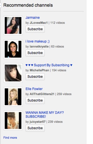 I was recommended on YouTube ;)