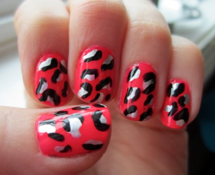 Hot pink with leopard spots | Melissa B.'s Photo | Beautylish