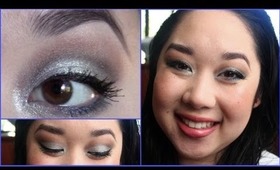 NHL Tutorial - Winnipeg Jets! Glittery Silver Lid & Blue Liner