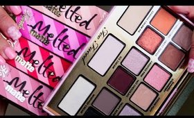 TOO FACED X KANDEE JOHNSON COLLAB | Full Makeup Collection Review & Tutorial