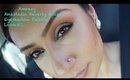 Amrezy Anastasia eyeshadow palette Golden summer makeup || Raji Osahn