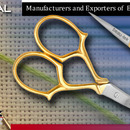 Embroidery Scissors-fancy scissor-crafts scissor-stork scissor-fabric scissor