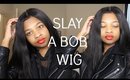 How I Slay My Bob Wig! Ft Lavy Hair