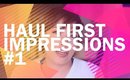 First Impressions #1