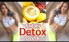 Get FIT+ HEALTHY in SCHOOL! + DETOX DRINK for water weight