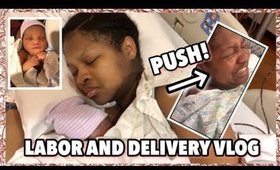 Labor and Delivery Vlog 2018 | Freckle Born Baby!
