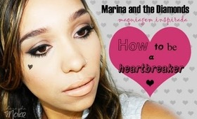 Marina And The Diamonds - How To Be A Heartbreaker | Makeup Inpired Tutorial